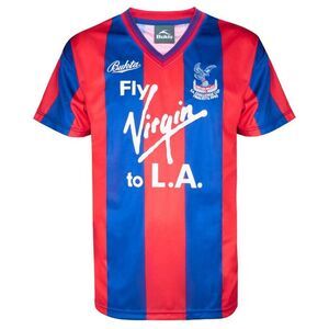 Score Draw Mens 1990 Crystal Palace Jersey / Red/Blue